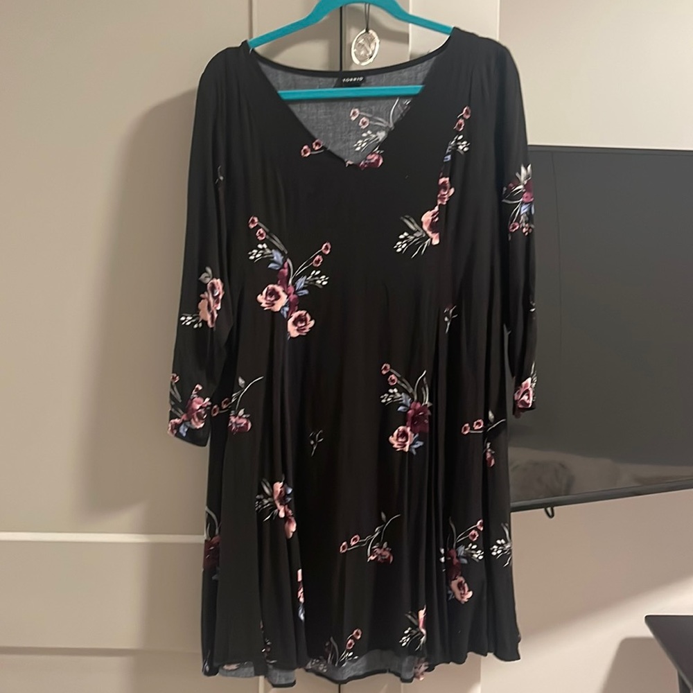 Torrid Half Sleeve Sun Dress